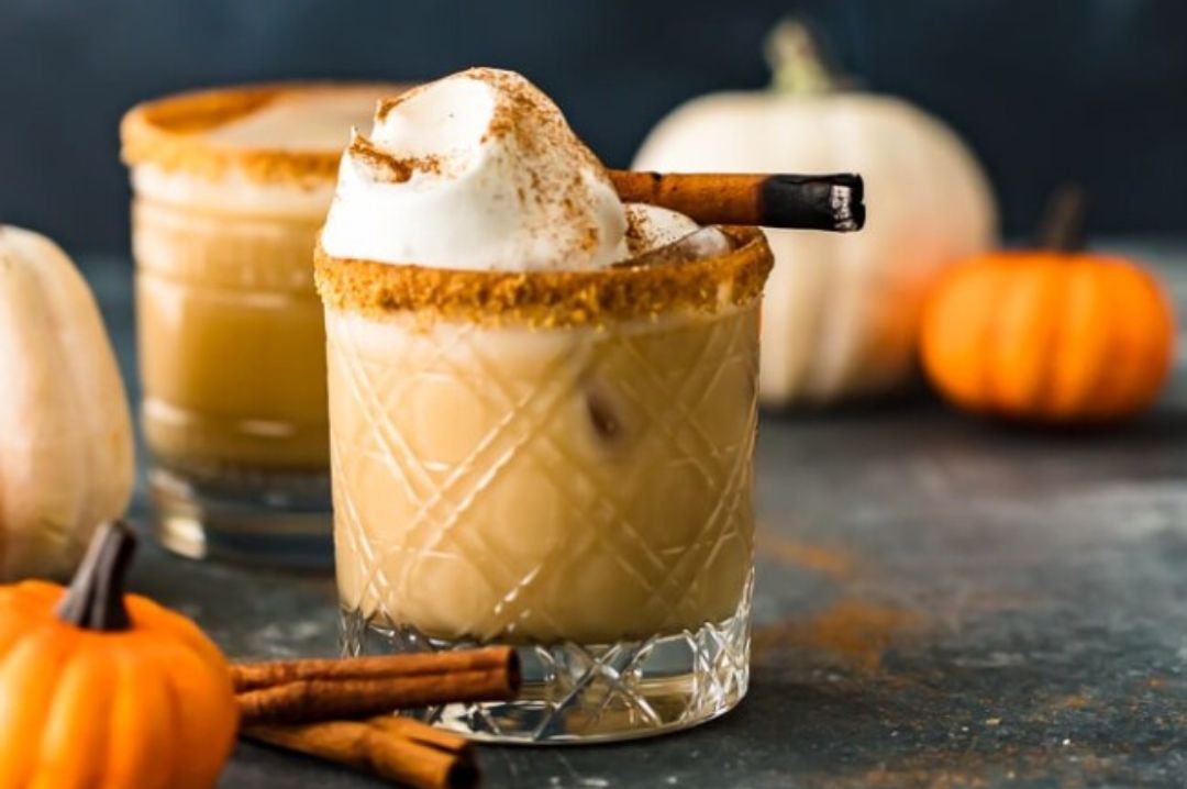 pumpkin spice cocktail