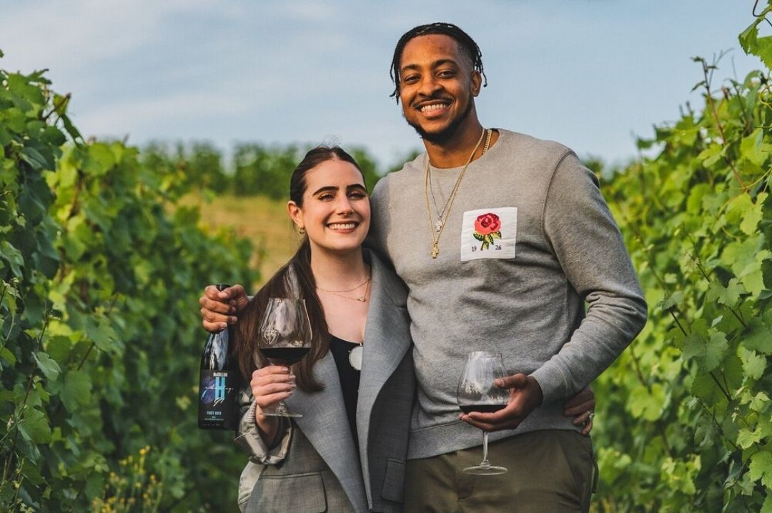 Cj Mccollum and wife