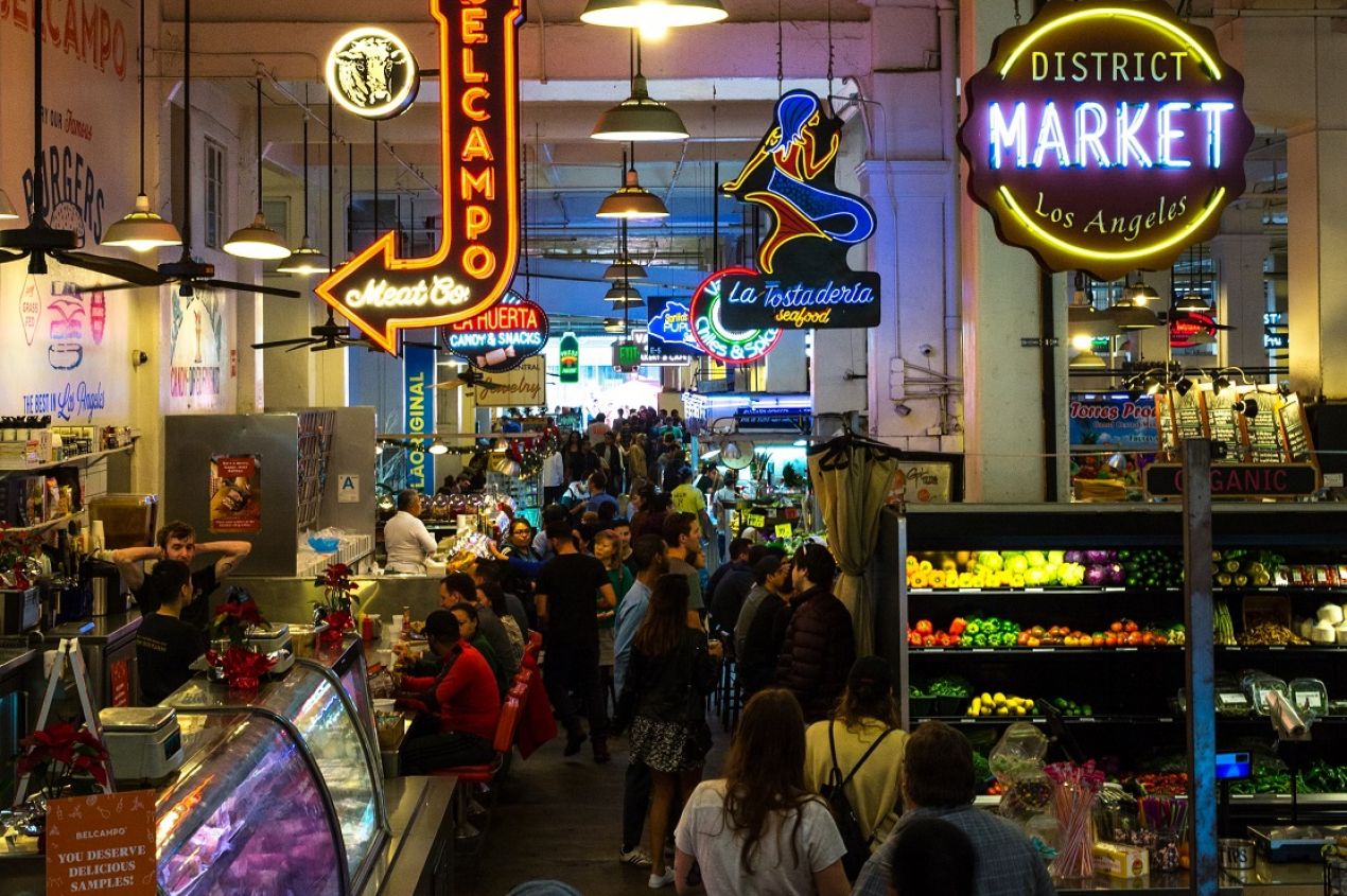 Photo for: The Great Outdoors: where to get a drink at LA food markets