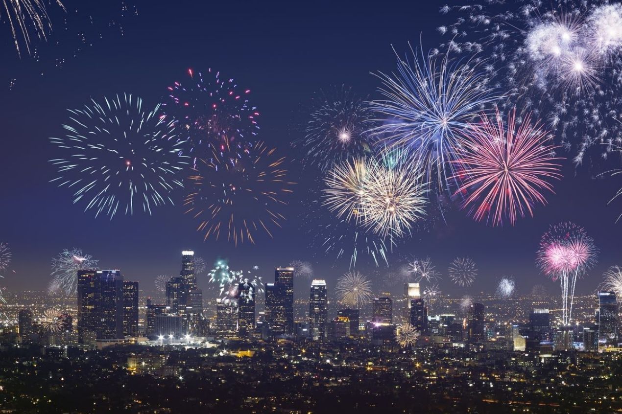 new year's day events los angeles