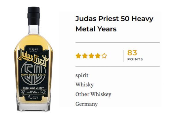 Photo for: Judas Priest 50 Heavy Metal Years: A Tribute in Whisky